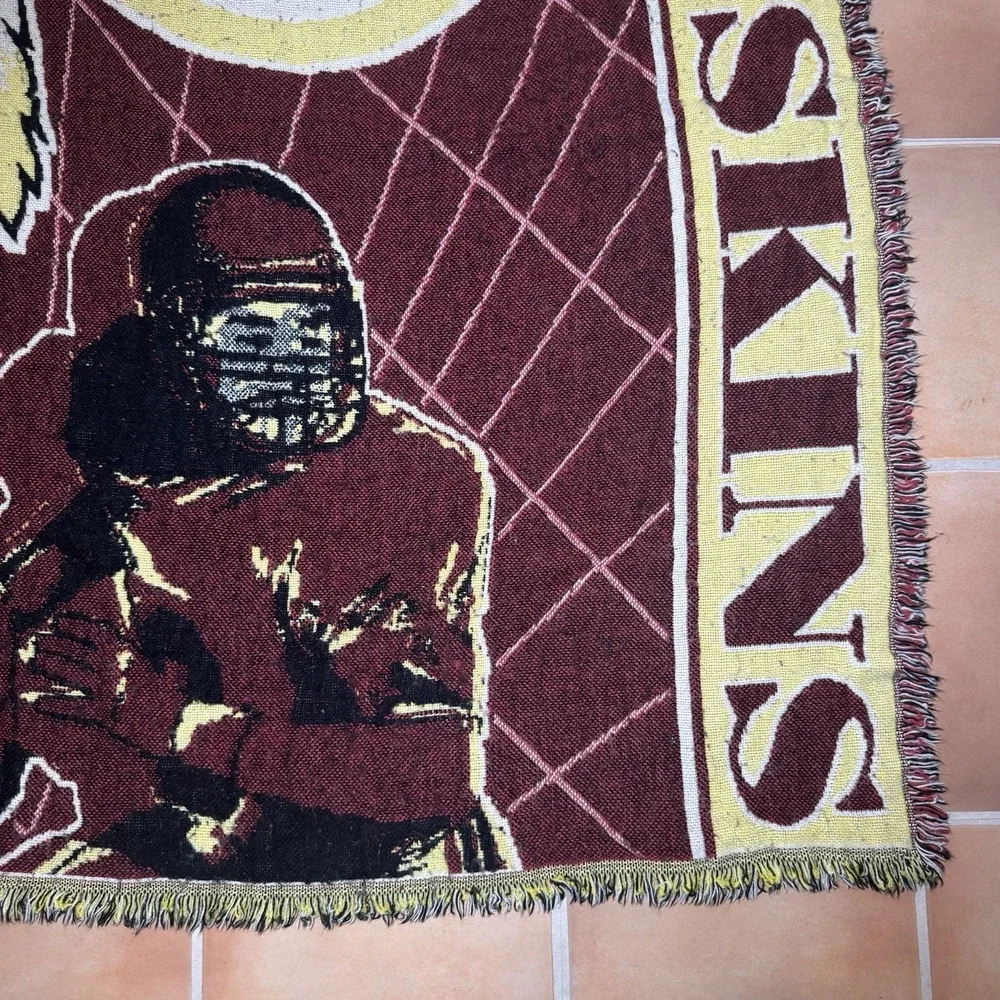 Washington Redskins Northwest Company USA Tapestry Throw Blanket 54